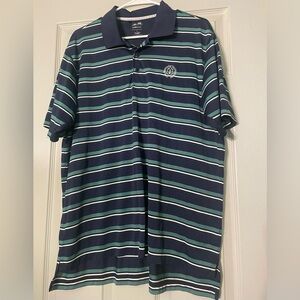 Adidas Striped Polo Shirt